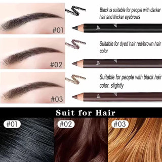 Bút chì kẻ lông mày kẻ mắt trang điểm mắt để đang màu sắc tự nhiên vẻ đẹp dụng cụ lông mày