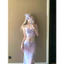 Bikini nữ tông nước pastel – đồ bơi 2 mảnh gợi cảm phong cách ngọt ngào, kèm váy lưới dài che dáng, chất liệu polyester