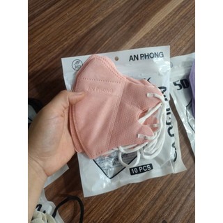 COMBO 100 CÁI Khẩu trang người lớn 3D màu trơn, mùa hè mát mẻ, thời trang cao cấp MEILI STORE
