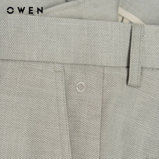 Owen - Quần short Trendy ST256153 màu Xám nhạt chất liệu Rayon spandex
