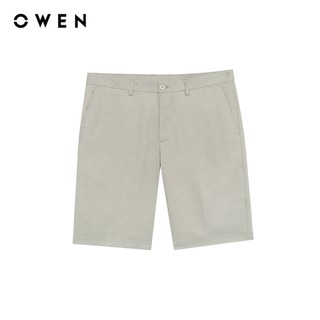 Owen - Quần short Trendy ST256153 màu Xám nhạt chất liệu Rayon spandex