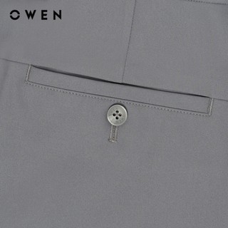 Owen - Quần short J-Form SV257126 màu Xám đậm chất liệu Smart polyester