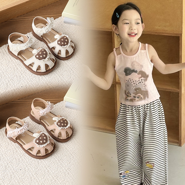 Bộ sưu tập giày mới mùa hè dành cho bé gái, giày đi biển thoải mái, thoáng khí và chống trượt,