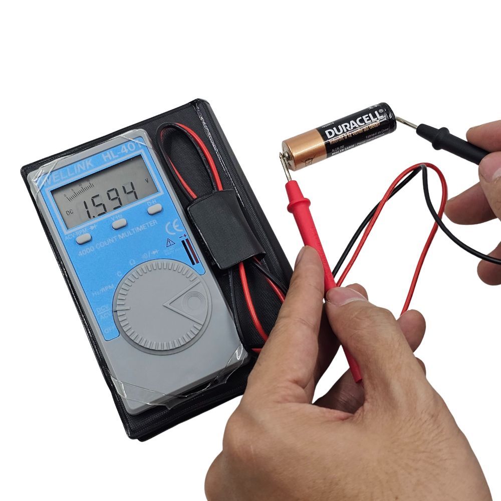 Đồng Hồ Vạn Năng Bỏ Túi WELLINK HL-401 Thiết Kế Nhỏ Gọn Nhẹ Đa Chức Năng Đo Lường