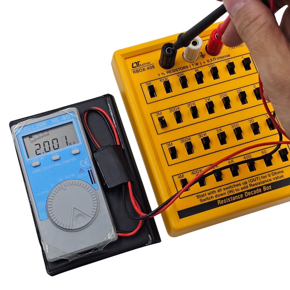 Đồng Hồ Vạn Năng Bỏ Túi WELLINK HL-401 Thiết Kế Nhỏ Gọn Nhẹ Đa Chức Năng Đo Lường