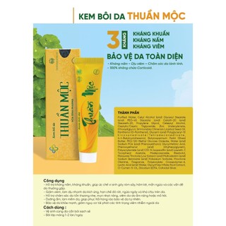 Kem Bôi Da Thuần Mộc - Bôi Mụn, Giảm Mẩn Ngứa, Rôm Sảy Tuýp 16g