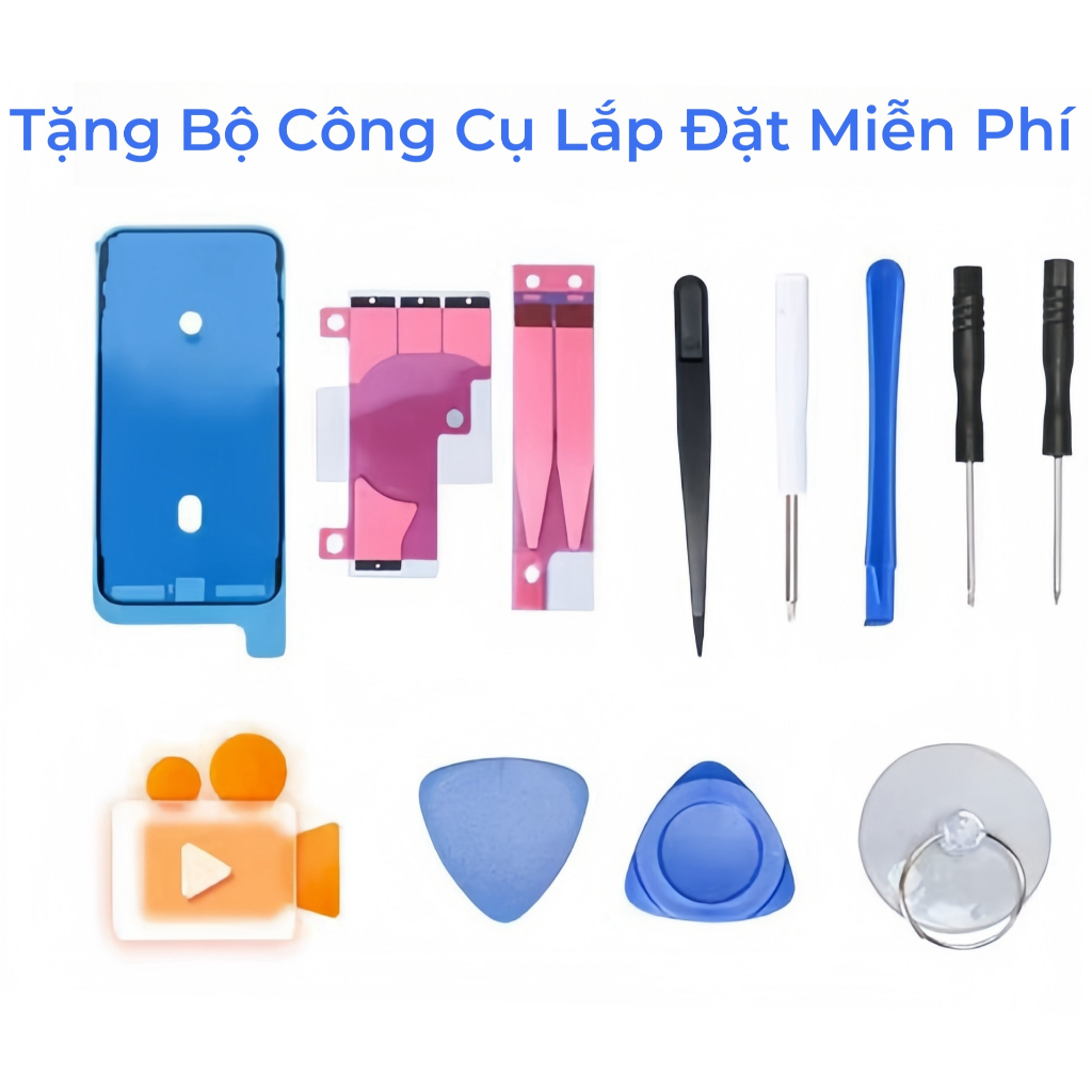 Pin sạc nhanh dung lượng lớn bảo hành 2 năm 5-6-7-8-Mini-X-Xs-Xr-Xsmax-11-12-13-SE-Promax | BigBuy360 - bigbuy360.vn
