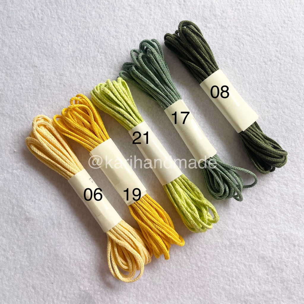 5 mét sợi dây macrame 3mm handmade thắt vòng quai túi