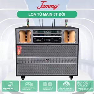LOA ĐIỆN 5 TẤC ĐÔI JAMMY N218K8 PRO - MICRO BẮT SÓNG XA 80 MÉT XUYÊN TƯỜNG