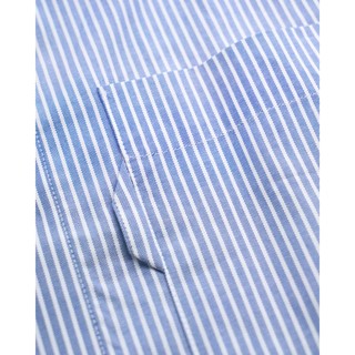 Áo sơ mi tay ngắn nam oxford sọc Form Boxy fit - ROUTINE 10S26SHS010