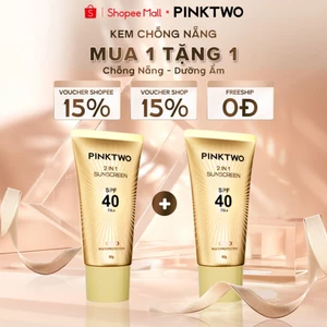 Kem Chống Nắng PINKTWO 2in1 SPF40 PA+ – Dịu Nhẹ, Dưỡng Da, Không Nhờn Rít (Phù Hợp Mọi Loại Da)
