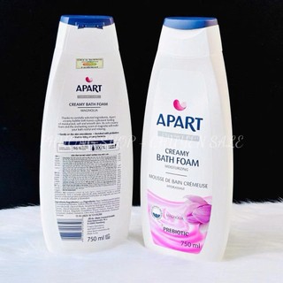 Sữa Tắm Tạo Bọt Apart Làm Dịu Da,Dưỡng Ẩm Hương Thơm Quyến Rũ 750ml - Biofresh