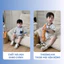 R83- set 2 bộ cộc snoppy full chó và sọc- a100.348