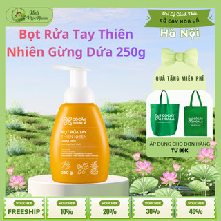 Bọt Rửa Tay Cỏ Cây Hoa Lá Gừng Dứa 250g – Dịu Nhẹ Cho Da Nhạy Cảm, Thiên Nhiên | Nhà Mộc Nhiên