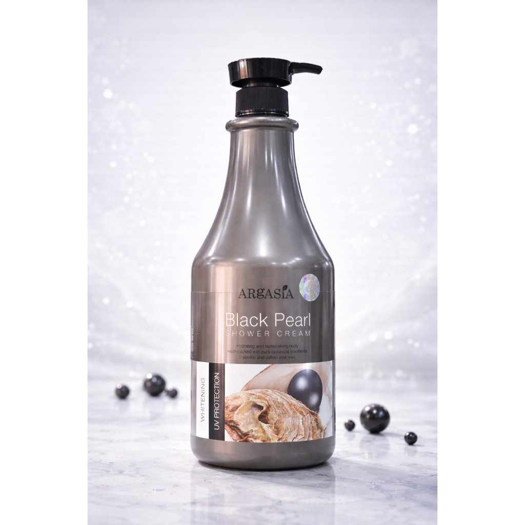 ARGASIA - SỮA TẮM TINH CHẤT NGỌC TRAI ĐEN ARGASIA BLACK PEARL SHOWER CREAM 1100ML