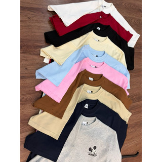 [100% COTTON PREMIUM 260GSM] Áo Boxy trơn nhiều màu Halev Brand chất Cotton Premium 260gsm