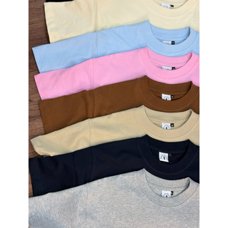 [100% COTTON PREMIUM 260GSM] Áo Boxy trơn nhiều màu Halev Brand chất Cotton Premium 260gsm