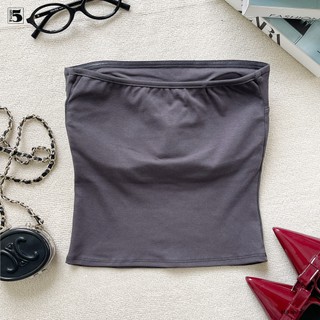 Áo Quây Nữ Không Dây Twentyfive Có Đệm Ngực Co Giãn, Ôm Body, Chống Tuột, Áo Ống Basic Mặc Trong Phối Đồ Thời Trang 6929
