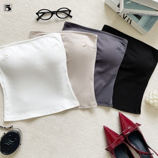 Áo Quây Nữ Không Dây Twentyfive Có Đệm Ngực Co Giãn, Ôm Body, Chống Tuột, Áo Ống Basic Mặc Trong Phối Đồ Thời Trang 6929