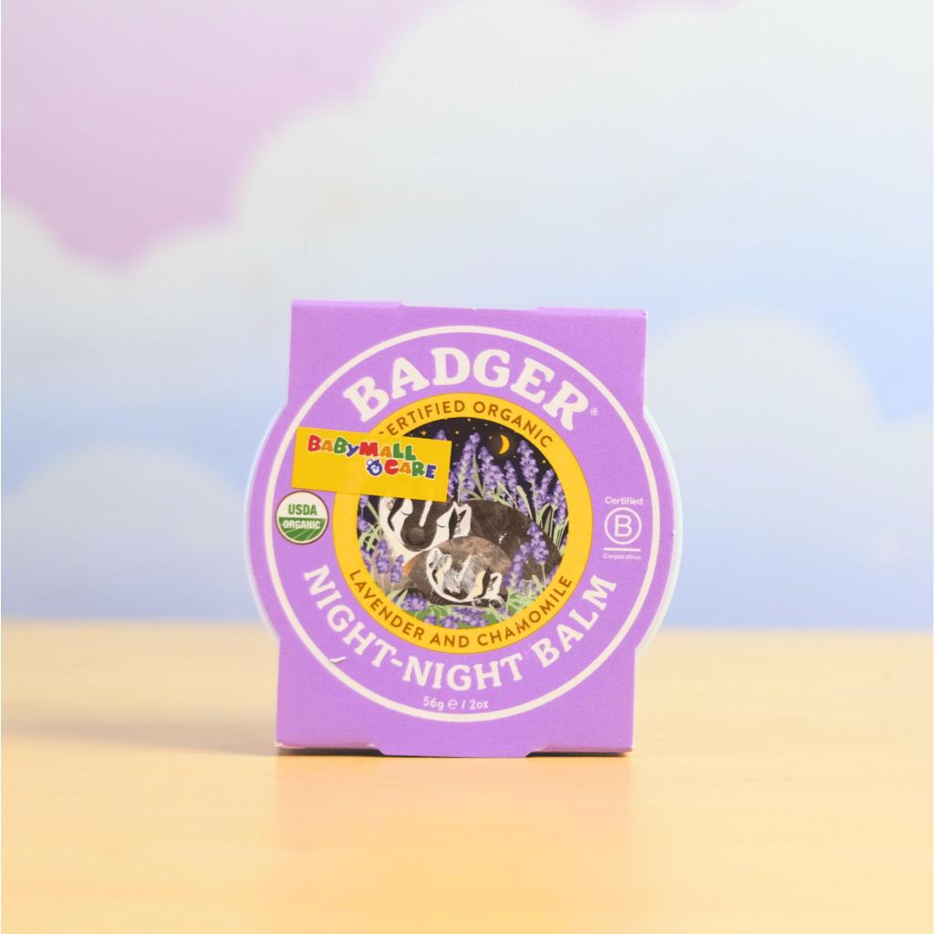 Sáp Bôi Badger Night Night Balm 21G Giúp Bé Thư Giãn & Ngủ Ngon | Babymall & Care