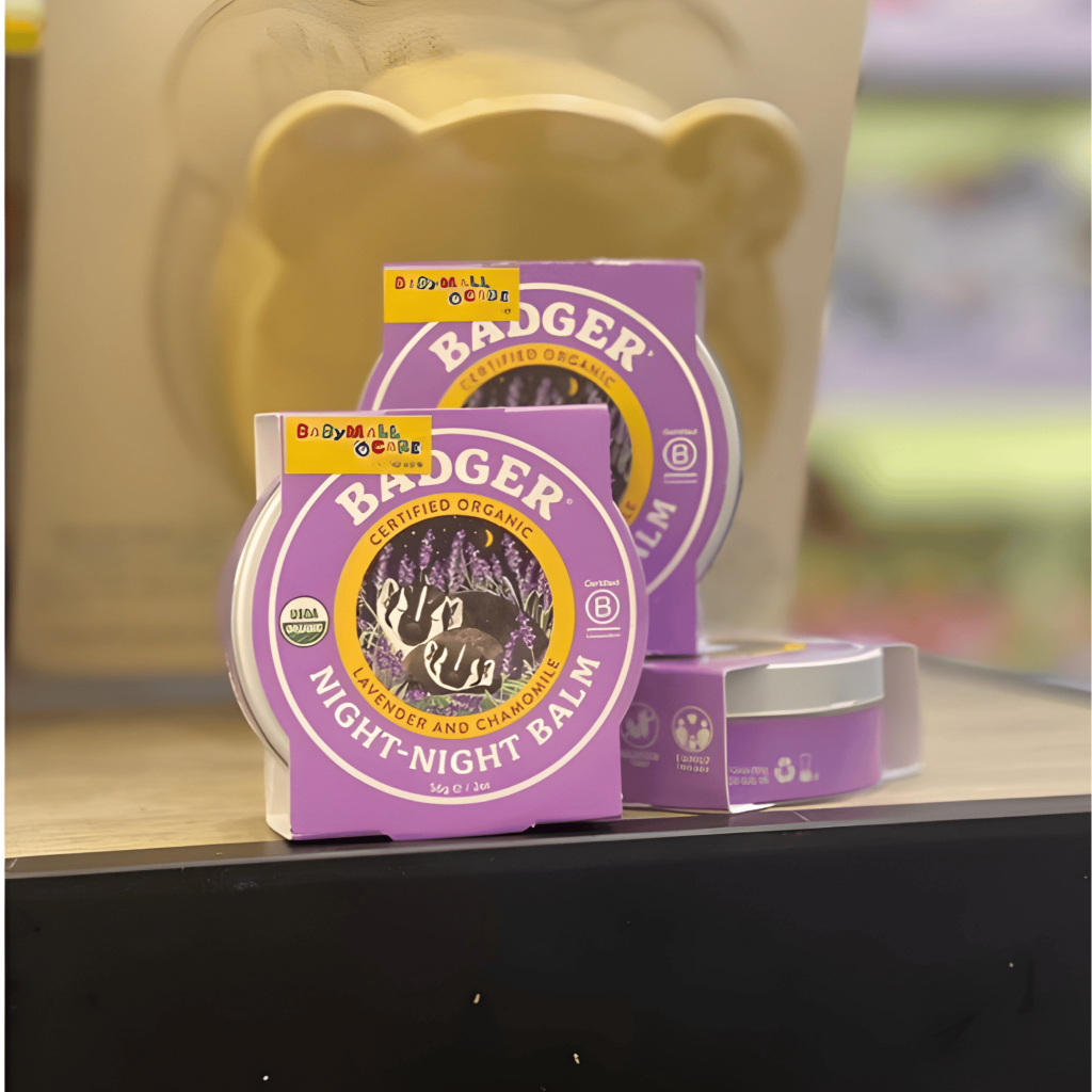Sáp Bôi Badger Night Night Balm 21G Giúp Bé Thư Giãn & Ngủ Ngon | Babymall & Care