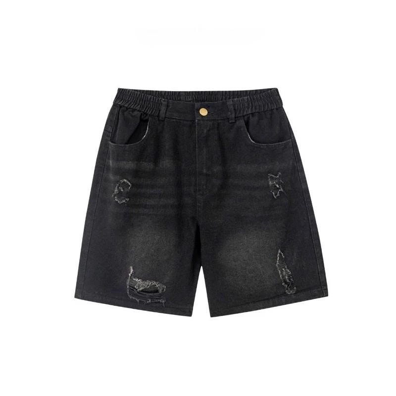Quần Short Jean Nam FABUMAN Nửa Cạp Chun form ngắn trên gối, quần đùi chất bò không phai bigsize | BigBuy360 - bigbuy360.vn