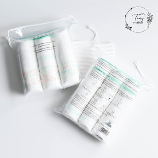 Bông Tẩy Trang La Soiree Premium Cotton 225 miếng - 100% Cotton Tự Nhiên Siêu Mềm Mịn Không Xơ Bông