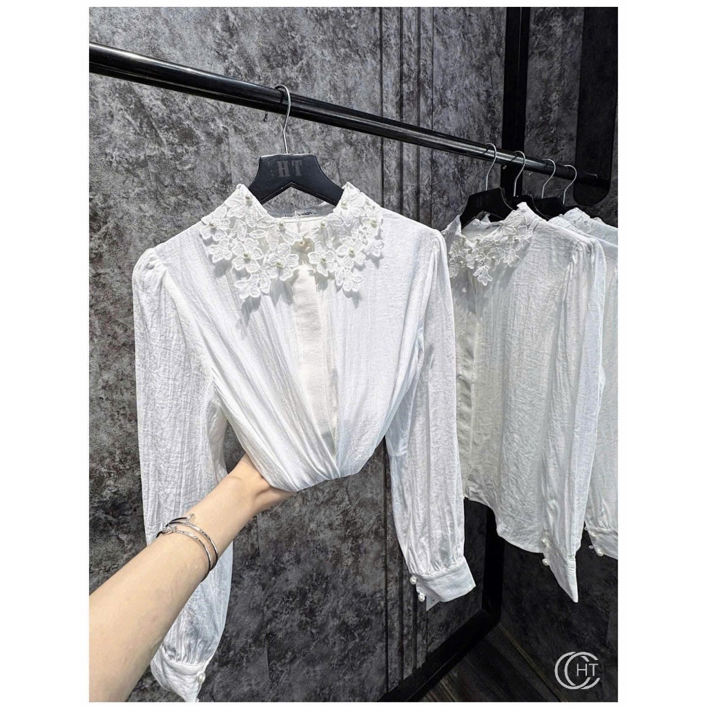 NH CLOTHER -Set Bộ Gilet Kẻ Sọc Xanh Than Mix Quần Suông Dài Hack Dáng