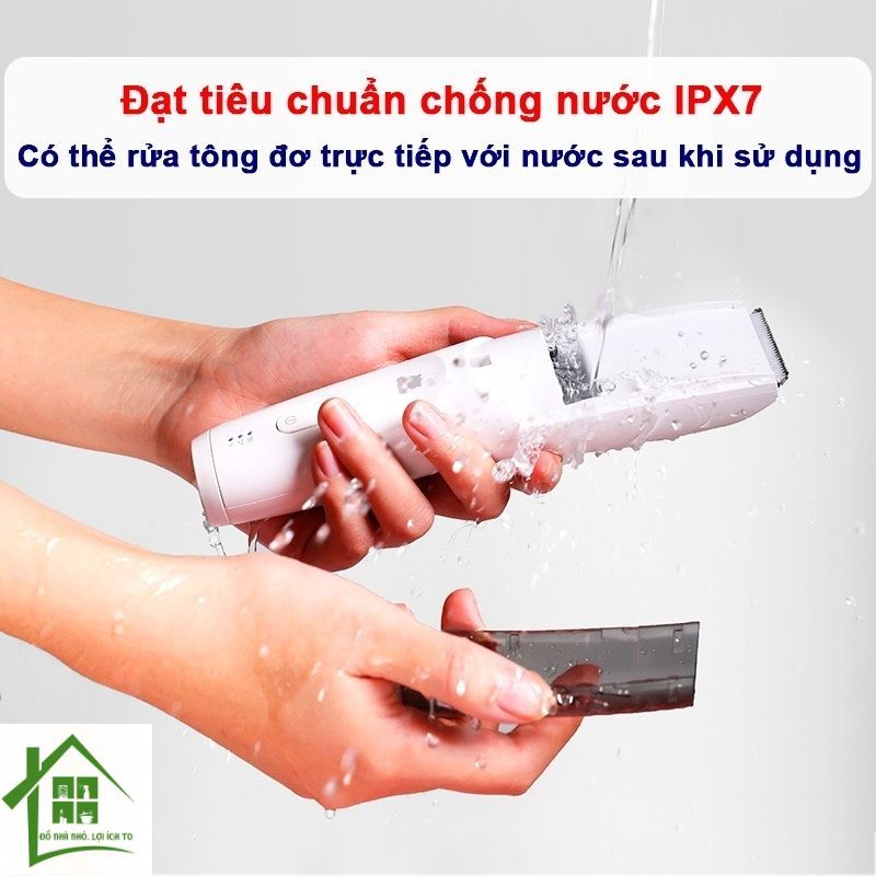 Tông đơ cắt tóc cho bé misuta, tonder tự động hút tóc rơi, máy tăng đơ hớt tóc êm dùng cho trẻ em.