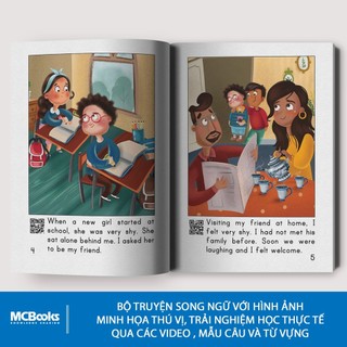 Sách - Giỏi Tiếng Anh - Vui Ứng Xử Feeling Shy - MCBooks