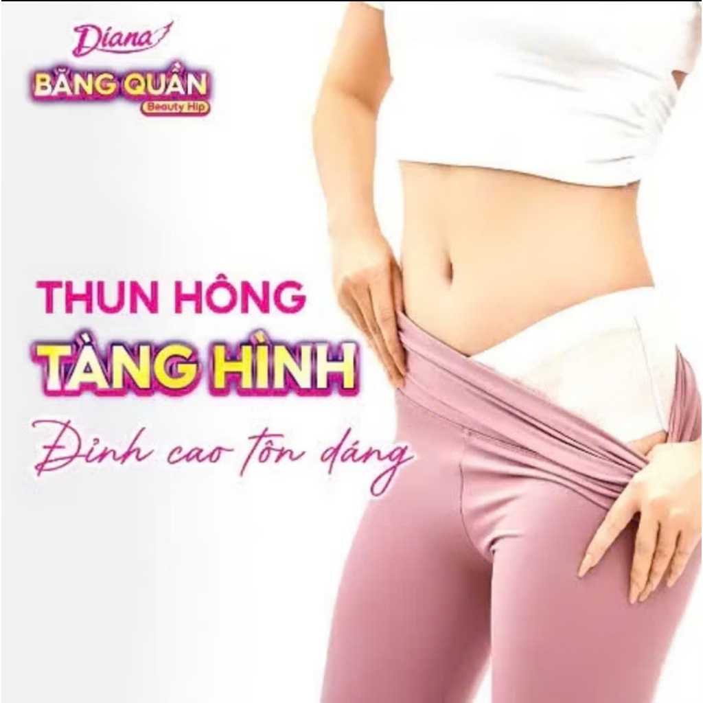 Băng vệ sinh Diana Beauty Hip Sensi ban đêm chống tràn dạng quần size S-M & M-L & L-XL