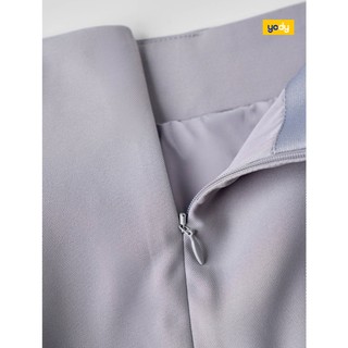 [COOLER & CLOSER] Chân váy bút chì YODY vải Tuýt si taiga tôn dáng ít nhăn WOSK26A003