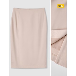 [COOLER & CLOSER] Chân váy bút chì YODY vải Tuýt si taiga tôn dáng ít nhăn WOSK26A003