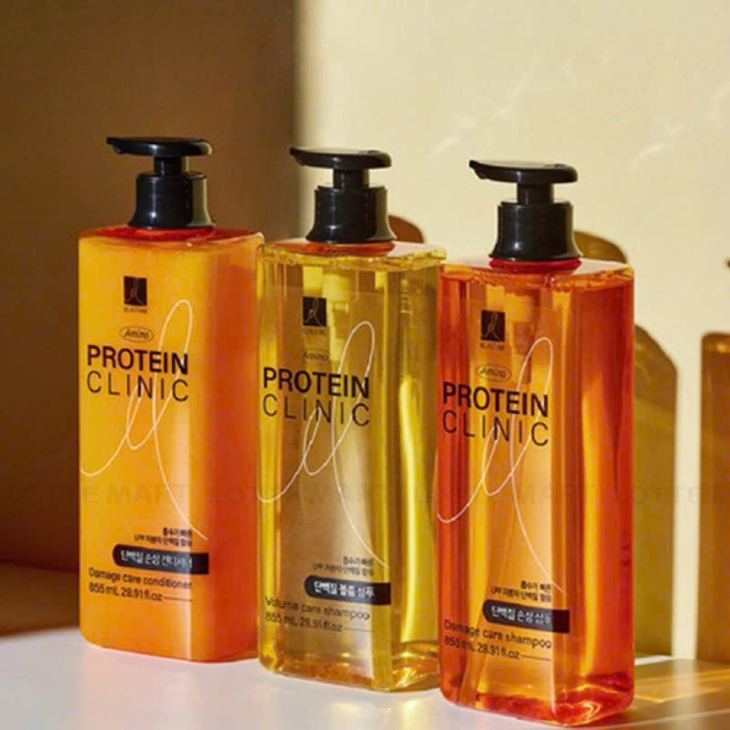 CẶP GỘI XẢ ELASTINE AMINO PROTEIN CLINIC 850ML