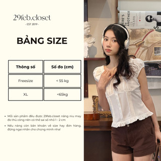 [BST HÈ 2026 - CHIOCO] Áo Thô Tay Bồng Trễ Vai Kèm Dây Thắt Eo, Áo Kiểu Tay Bồng Buộc Eo Siêu Xinh Cho Chị Em - A594.