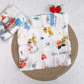 Set 3 khăn sữa Muslin tree cao cấp Manny
