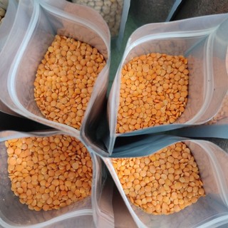 250gr đậu lăng đỏ hữu cơ. Đậu lăng nhập khẩu Canada- lăng đỏ nấu sữa, ăn dặm, ngũ cốc