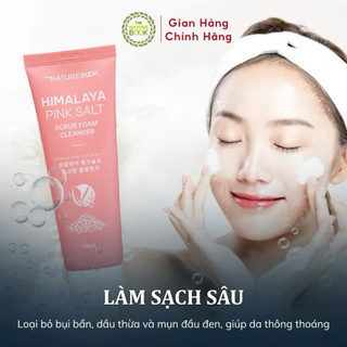 Sữa Rửa Mặt Muối Hồng Himalaya Nature Book Ngăn Ngừa Mụn, Làm Sáng Da Chính Hãng 120g