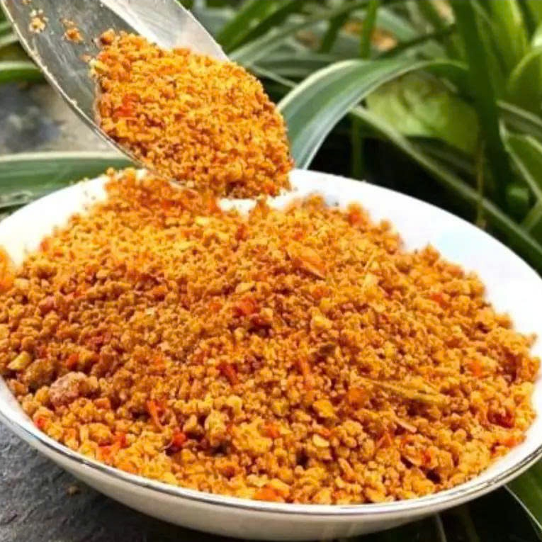 Muối Tôm Tây Ninh chính gốc - Muối tôm tỏi ớt, Muối ớt ngon loại 1, mặn ngọt vừa phải, cay vừa