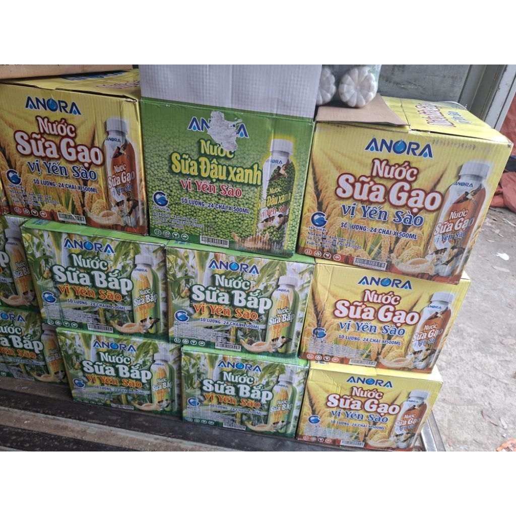 Nước Sữa ANORA vị yến sào cao cấp