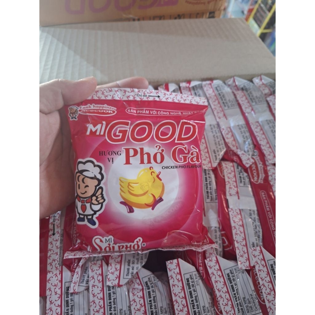 Hảo Hảo gà con  sợi phở Thơm ngon tới sợi cuối cùng !!!
