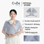 EmBé Sling NovaSoft Mềm Mại - Dễ Địu, Êm Vai, An Toàn Cho Bé Sơ Sinh 0 - 24 Tháng — ảnh 5