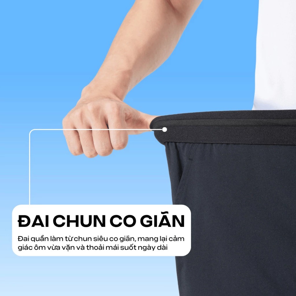 [TẶNG QUÀ ĐƠN 329K]Combo 2 quần shorts thể thao nam 6 inch đai siêu co giãn thoáng khí nhanh khô quần đa năng Coolmate