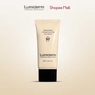 Kem Chống Nắng Kiêm Kem Nền Nâng Tone Lumiderm Brightening Foundation-Free Sun Cream  SPF 50 PA++++ / 50ml