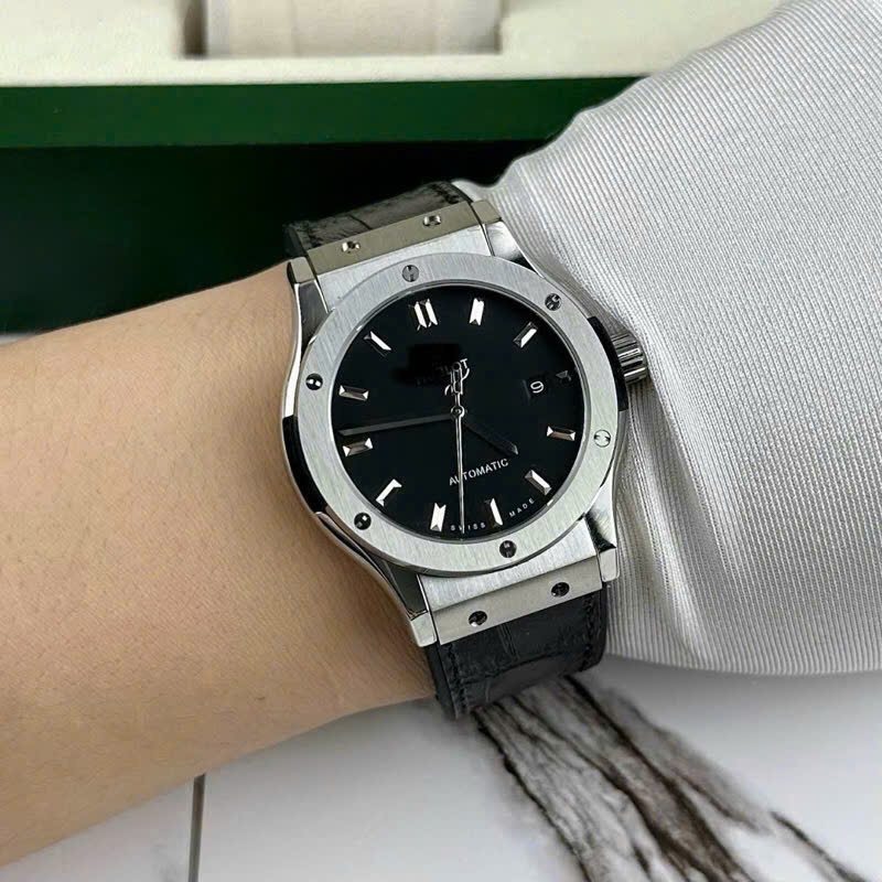 Đồng Hồ Nam HL Classic  Máy Cơ Japan Cao Cấp Đầy Đủ Hộp,Sổ,Thẻ ( Bảo Hành 3 Năm)