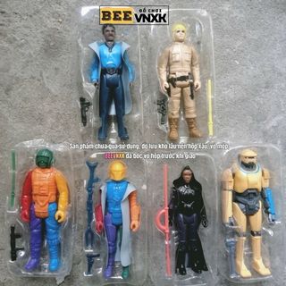 Mô hình STAR WARS RETRO đủ phụ kiện - Bộ sưu tập Cổ điển phim Chiến Tranh Giữa Các Vì Sao | BEE VNXK