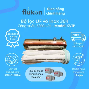 Bộ Lọc Nước UF 5000L Siêu VIP, Lọc Nước Sông, Nước Máy, Nước Giếng Khoan Siêu Sạch