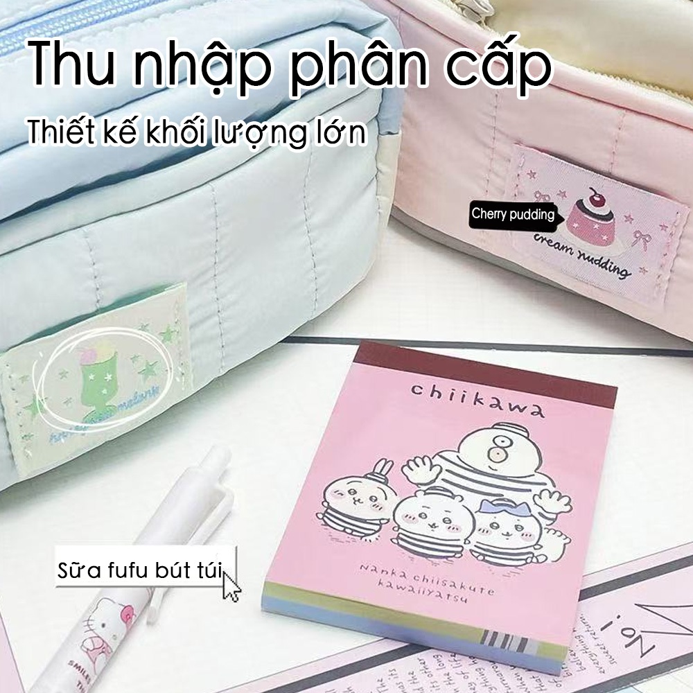 Công suất lớn Bút chì trường hợp túi Bút trường hợp đơn giản Túi văn phòng trường đại học văn phòng tổ chức cho thanh th