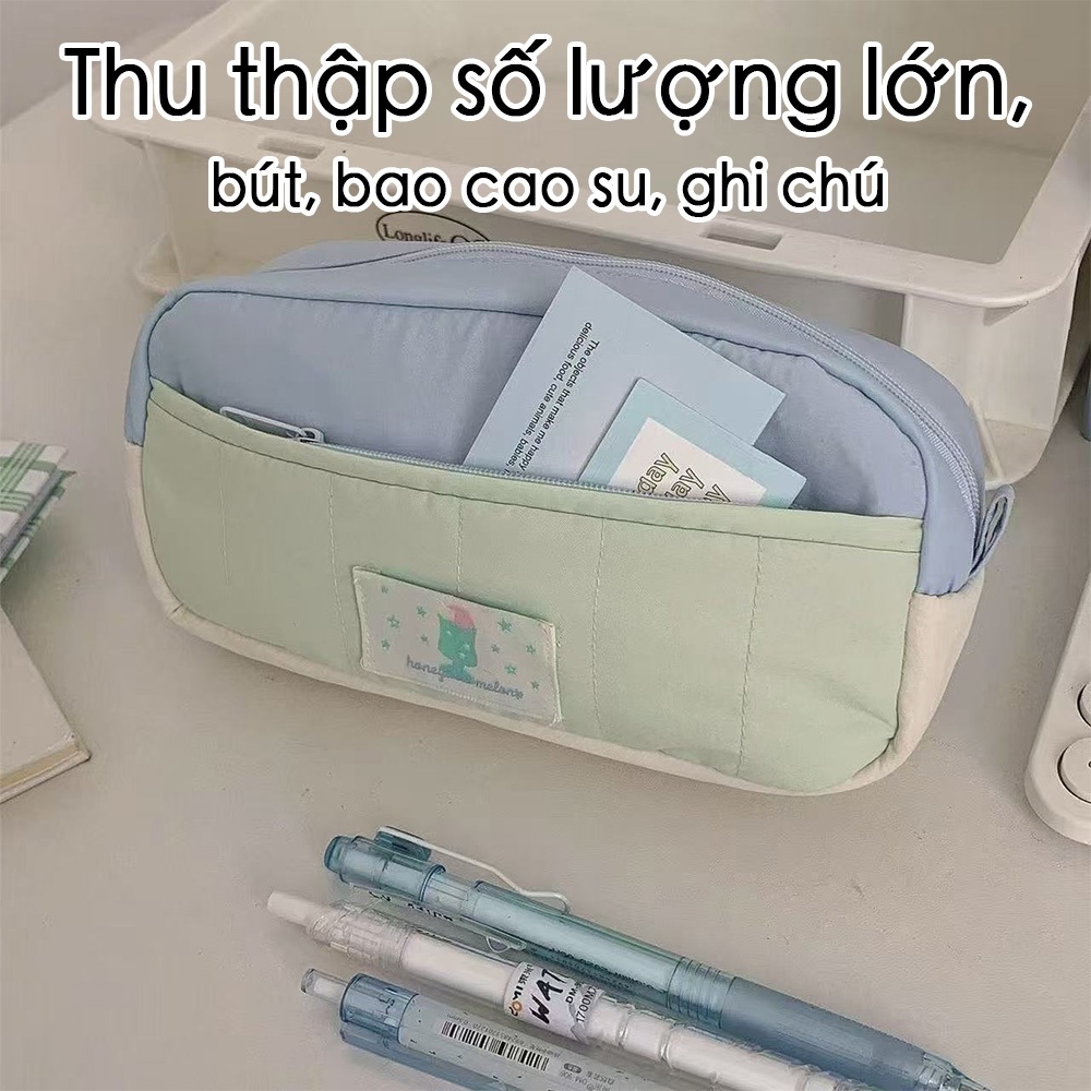 Công suất lớn Bút chì trường hợp túi Bút trường hợp đơn giản Túi văn phòng trường đại học văn phòng tổ chức cho thanh th