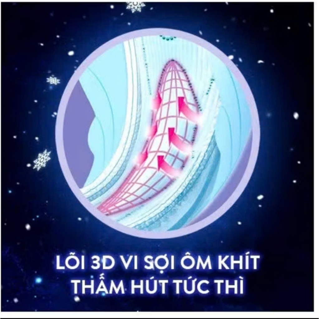 Băng vệ sinh Diana ban đêm siêu thấm Supernight 29cm (12 miếng)